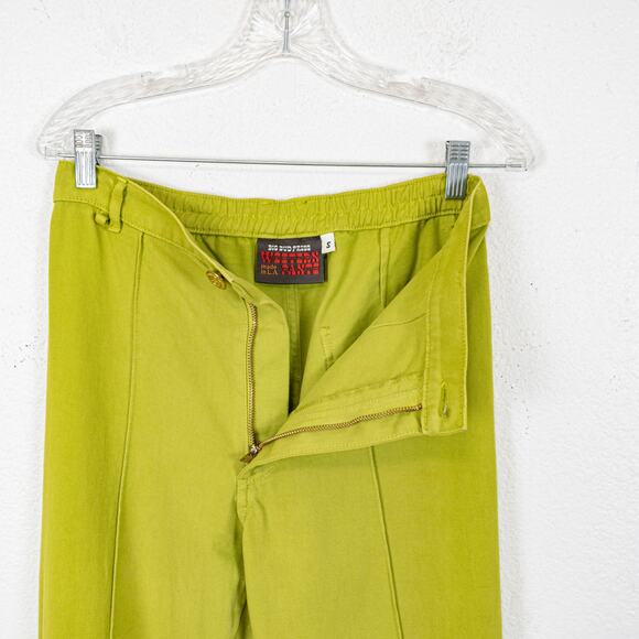 Big Bud Press Western Pants in Gross Green Size Small Made in LA - Picture 7 of 12